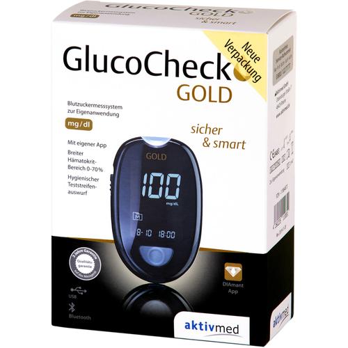 Gluco Check Gold Blutzuckermessgerät Set mg/Dl 1 St 1001 Artikel Medical bei onfy.de kaufen 12747709