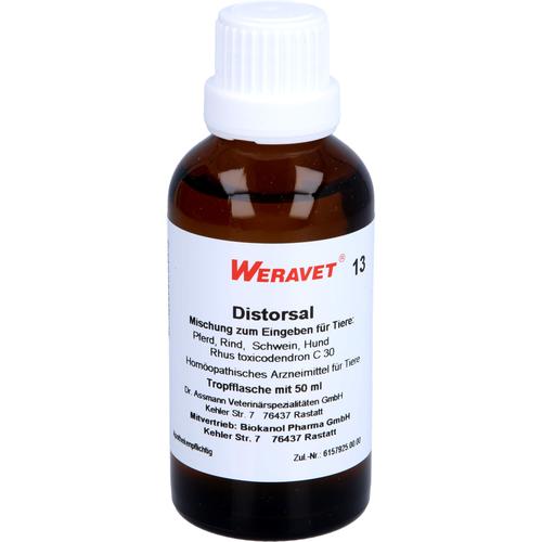 Distorsal 13 Vet 50 ml Biokanol Pharma Gmbh bei onfy.de kaufen 02538703