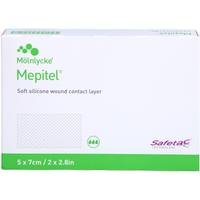 Mepitel Silikon Netzverband 5x7 cm Steril null