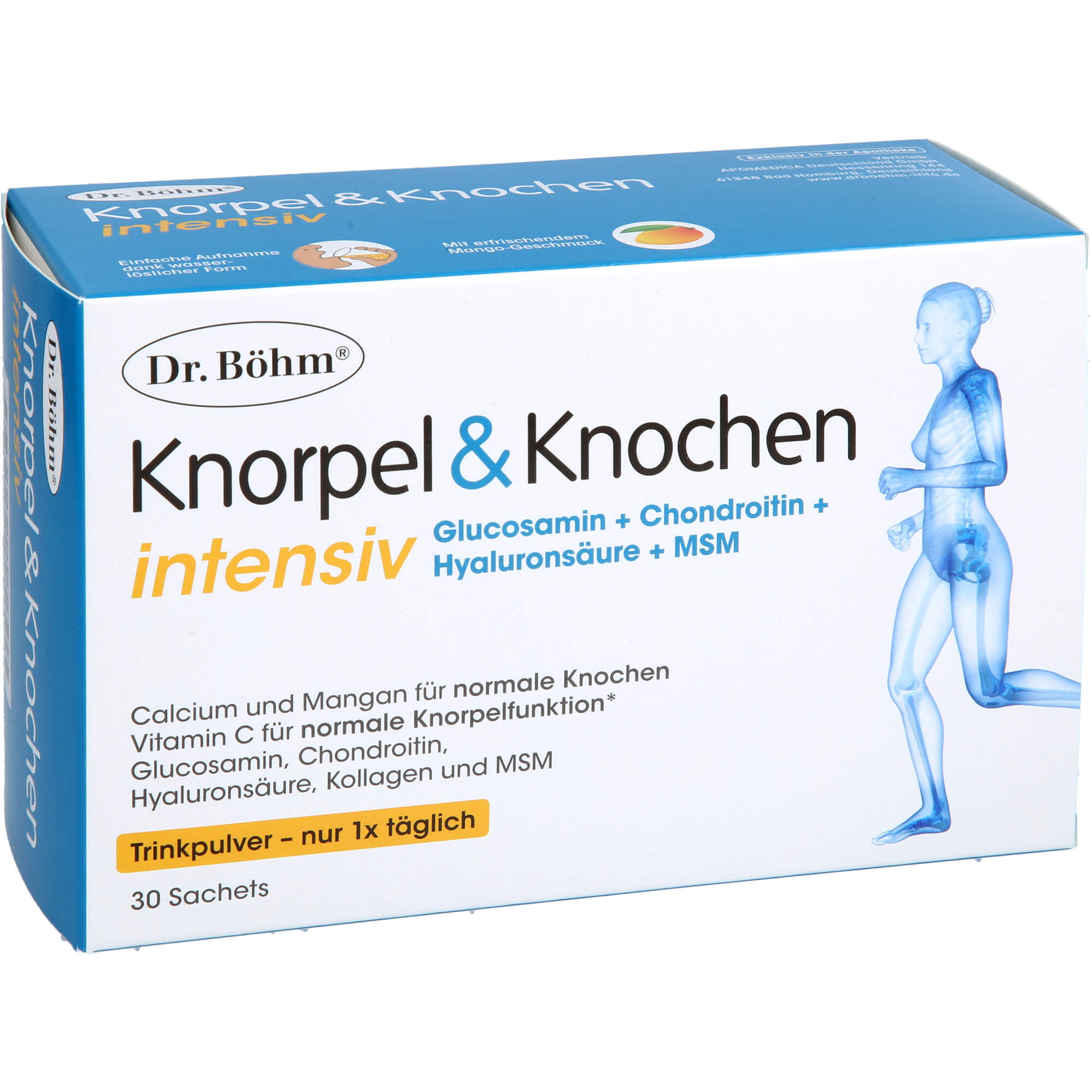 Dr. Böhm Knorpel & Knochen Intensiv Trinkpulver 30x5.7 g Apomedica Pharmazeutische Produkte bei onfy.de kaufen 19266918