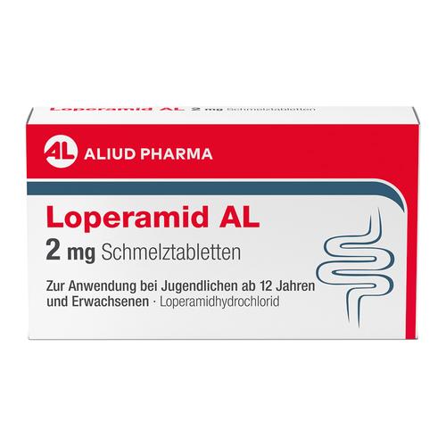 Loperamid Al 2 mg Schmelztabletten 6 St ALIUD Pharma bei onfy.de kaufen 15610170