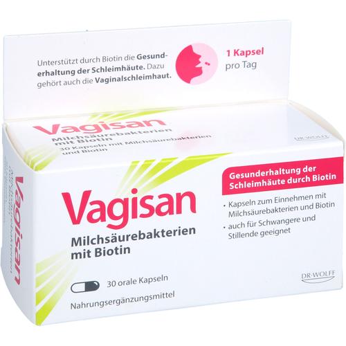 Vagisan Milchsäurebakterien mit Biotin 30 St Dr. August Wolff GmbH & Co.KG Arzneimittel bei onfy.de kaufen 19335708