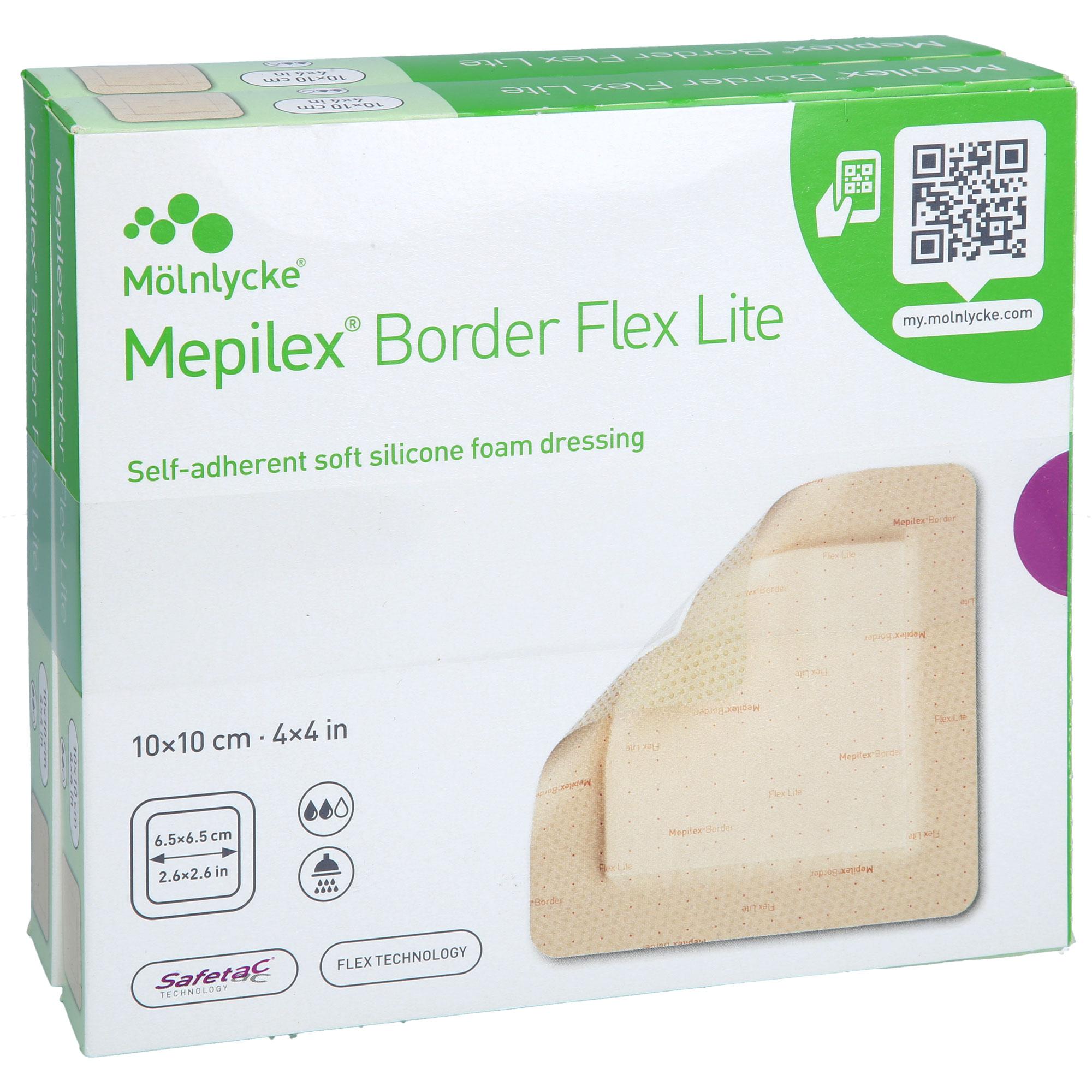 Mepilex Border Flex Lite 10 x 10 cm 5 St Acti Medi bei onfy.de kaufen 18719312