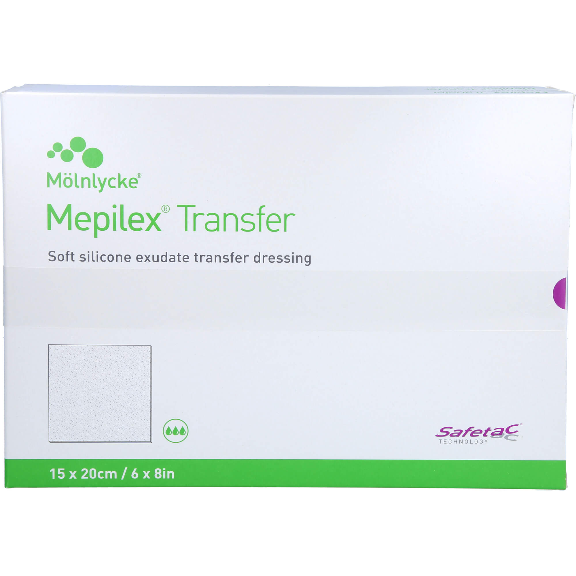 Mepilex Transfer Schaumverband 15x20 cm Steril null