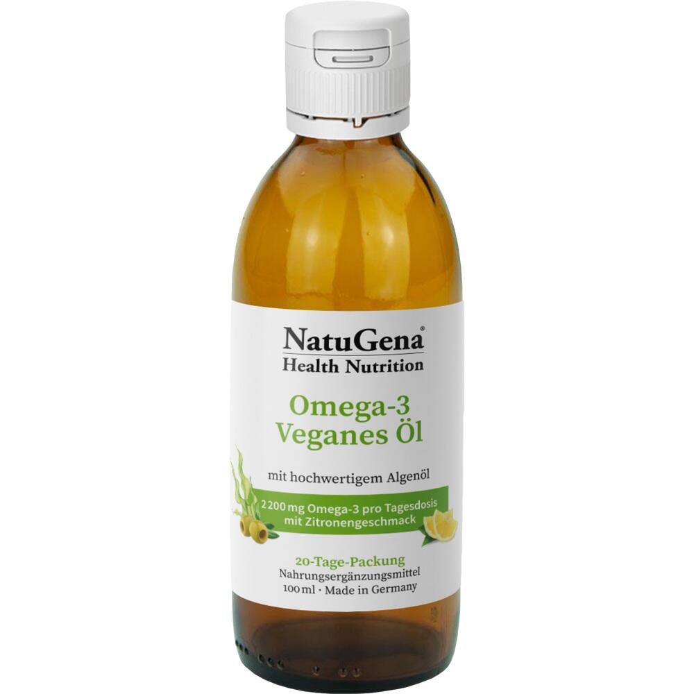Omega-3 Vegan 2200mg mit 1351 Dha 672 Epa Algenöl null