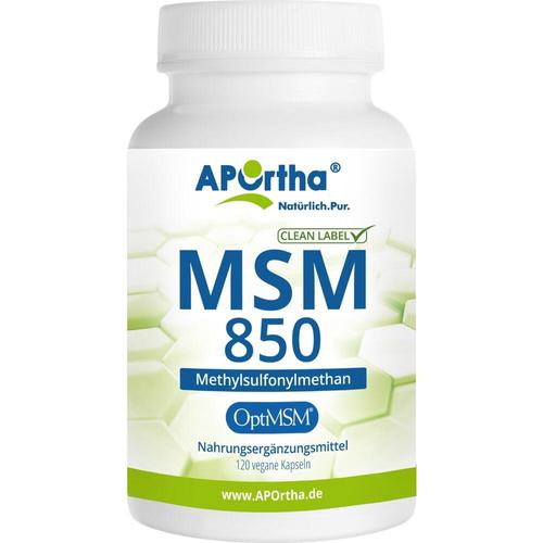Aportha Optimsm 850 mg Msm 120 St APOrtha Deutschland bei onfy.de kaufen 11702981
