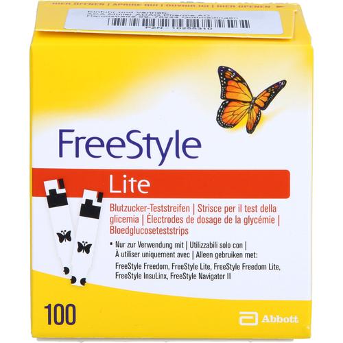 Freestyle Lite Blutzuckerteststreifen ohne Cod 100 St Abbott bei onfy.de kaufen 19399884