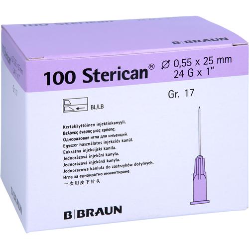 Sterican Kan.luer-Lok 0.55x25Mm Gr.17 Lila 100 St actiPart bei onfy.de kaufen 01105304