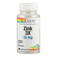 Zink 3x 15 mg Solaray
