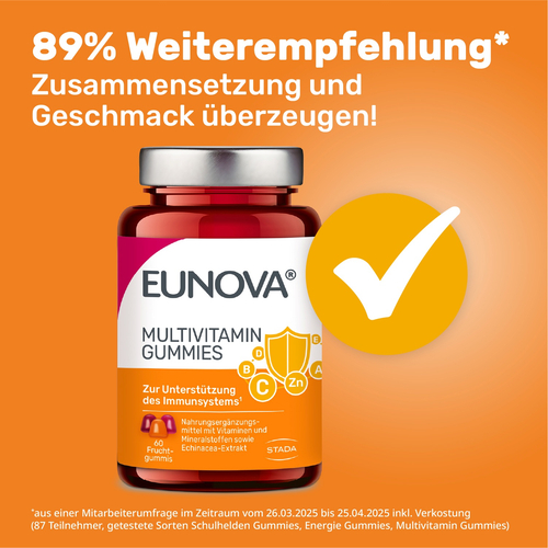 Eunova Multivitamin Gummies 60 St STADA Consumer Health Deutschland bei onfy.de kaufen 18747113