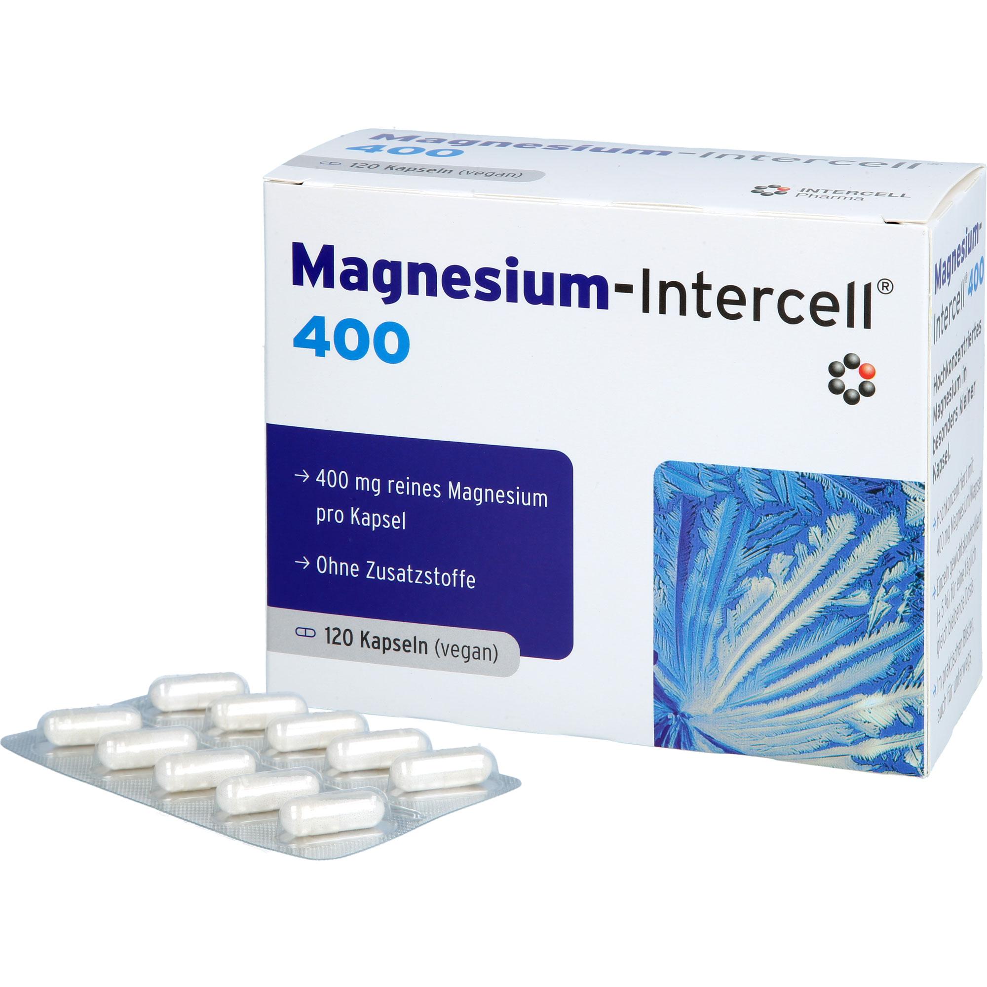 Magnesium-Intercell 400 120 St INTERCELL-Pharma bei onfy.de kaufen 19275656