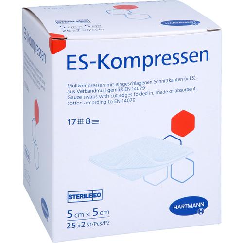 Es-Kompressen Steril 5x5 cm 8Fach 25x2 St Param bei onfy.de kaufen 19745814