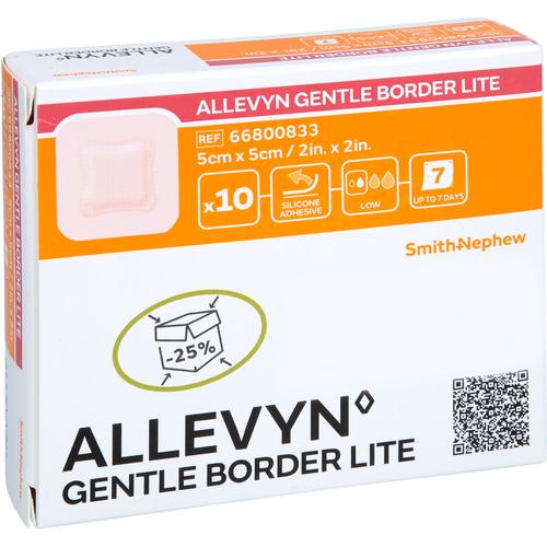 Allevyn Gentle Border Lite 5x5 cm Schaumverb. 10 St adequapharm bei onfy.de kaufen 19669208