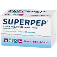 Superpep Reise Kaugummi-Dragees 20mg null