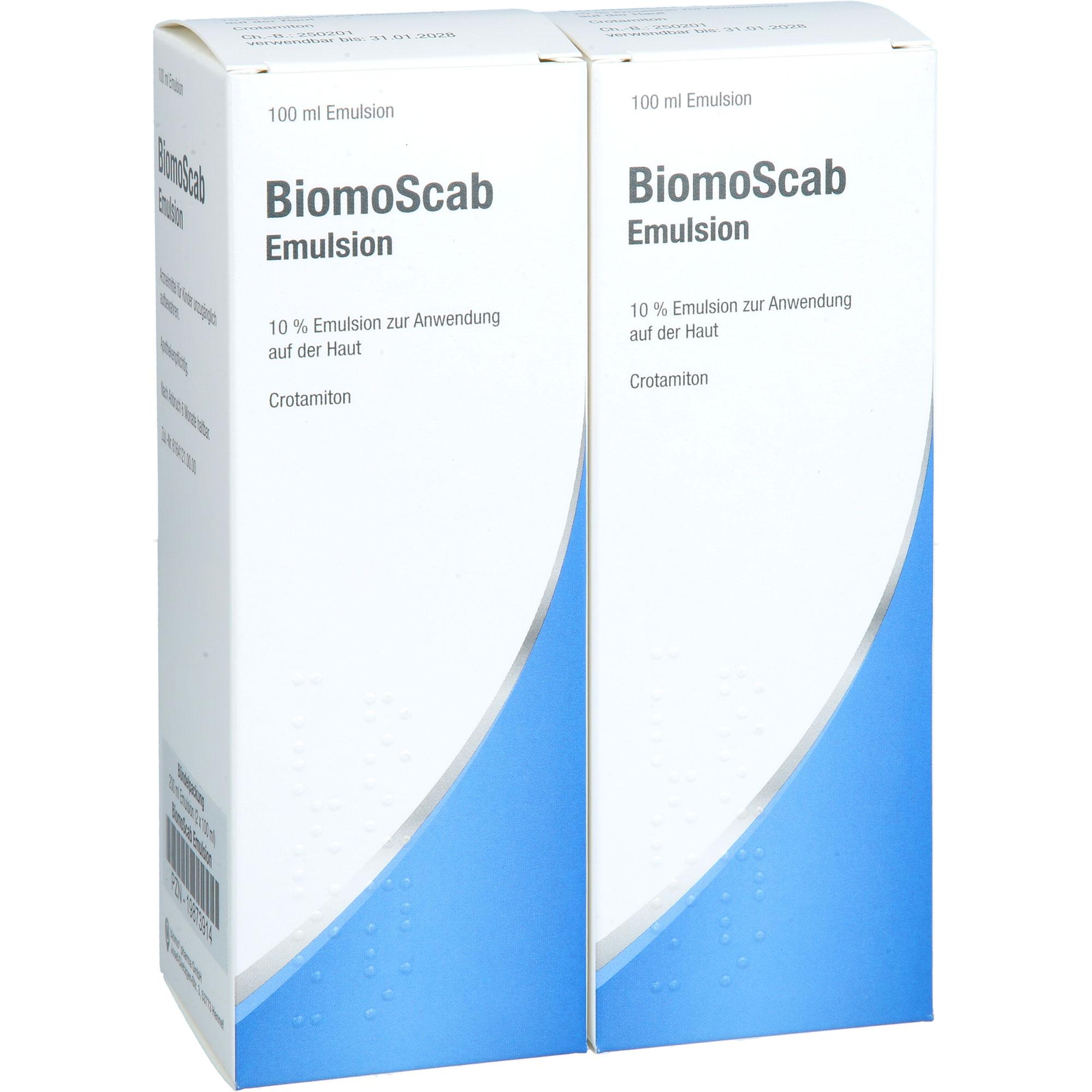Biomoscab Emulsion 200 ml biomo pharma bei onfy.de kaufen 19873914