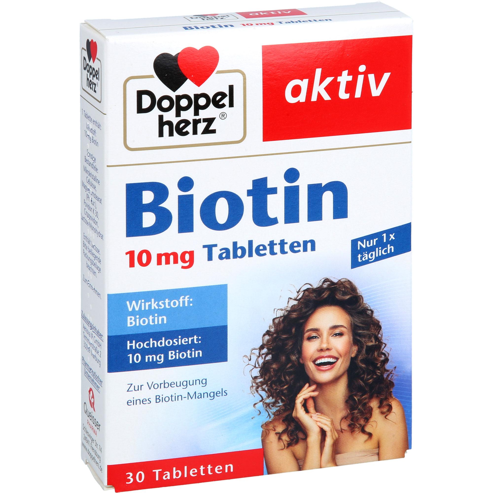 Biotin 10 mg Tabletten 30 St Queisser Pharma bei onfy.de kaufen 19289523