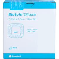 Biatain Silicone Schaumverband 7.5x7.5 cm null