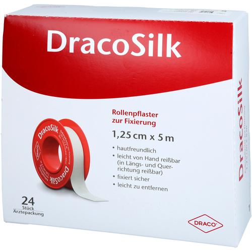 Dracosilk Rollenpflaster 1.25cmx5M ohne Schutzring 24 St Dr. Ausbüttel bei onfy.de kaufen 14171076