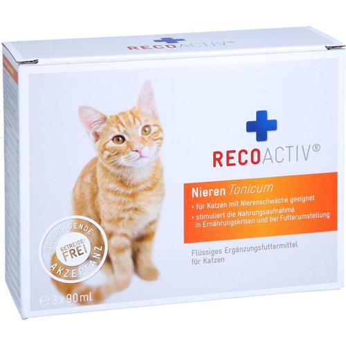 Recoactiv Nieren Tonicum für Katzen Kurpackung 3x90 ml RecoVet bei onfy.de kaufen 07658300