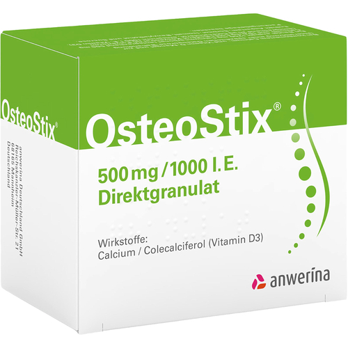 Osteostix 500mg/1000 I.e. Direktgranulat 60 St anwerina Deutschland bei onfy.de kaufen 20195135