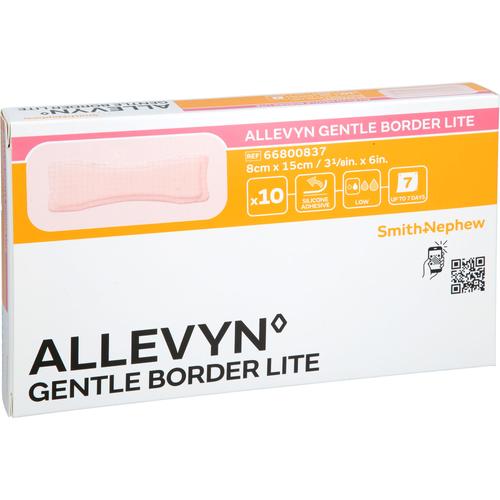 Allevyn Gentle Border Lite 8x15 cm Schaumverb. 10 St Avitamed bei onfy.de kaufen 14032280
