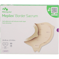 Mepilex Border Sacrum Schaumverb.22x25 cm Steril null