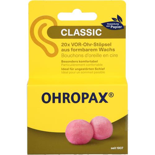 Ohropax Classic Wachs Vor-Ohr Stöpsel 20 St OHROPAX bei onfy.de kaufen 19412604