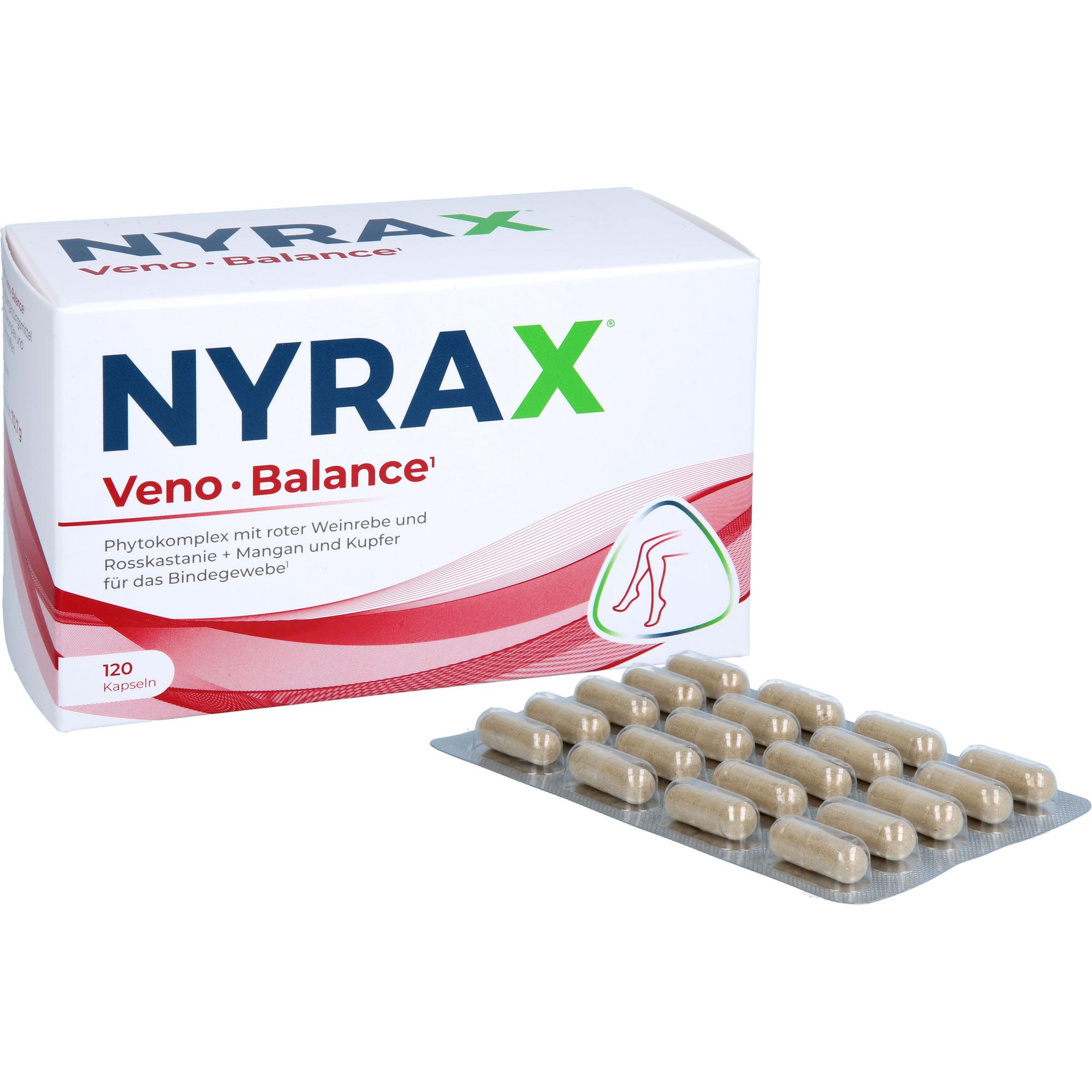 Nyrax Veno Balance Phytokomplex - Bindegewebe 120 St Heilpflanzenwohl bei onfy.de kaufen 19478572