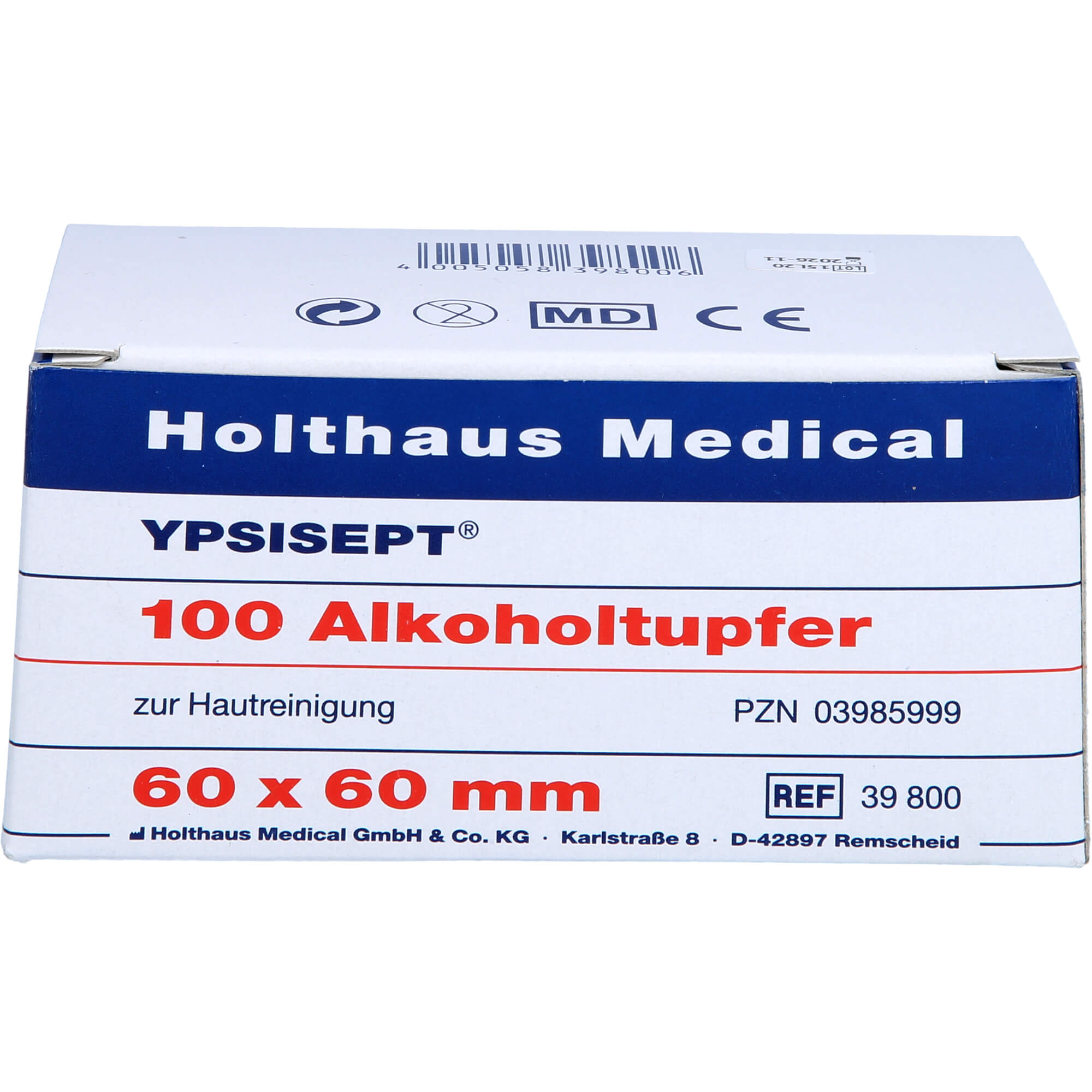 Alkoholtupfer Ypsisept 65x25 null