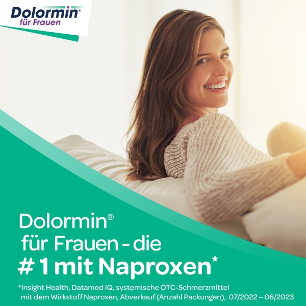 Dolormin F.frauen bei Menstr.beschw. M. Naproxen 30 St Kenvue Germany GmbH (OTC) bei onfy.de kaufen 02434139