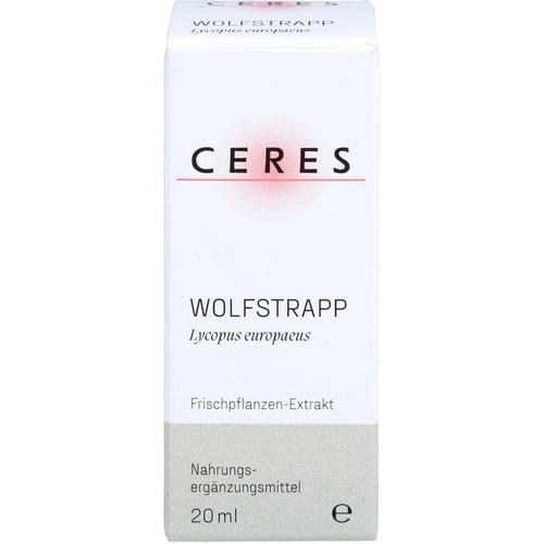 Ceres Wolfstrapp Lycopus Europaeus Extrakt 20 ml CERES Heilmittel bei onfy.de kaufen 19237549