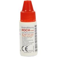 Gluco-Test Plus Kontrolllösung Hoch null