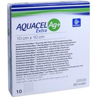 Aquacel Ag+ Extra 10x10cm Kompressen null