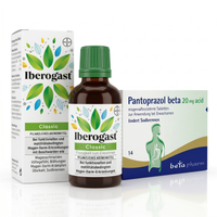 Pantoprazol Beta 20mg Acid Magensaftresist. Tabl. + Iberogast Classic 2000000000053