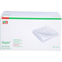 Gazin Mullkomp.5x5 cm Steril 8Fach null