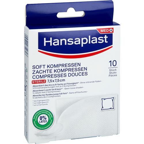 Hansaplast Soft Kompressen Steril 7.5x7.5cm 5x2 St Beiersdorf bei onfy.de kaufen 19401724