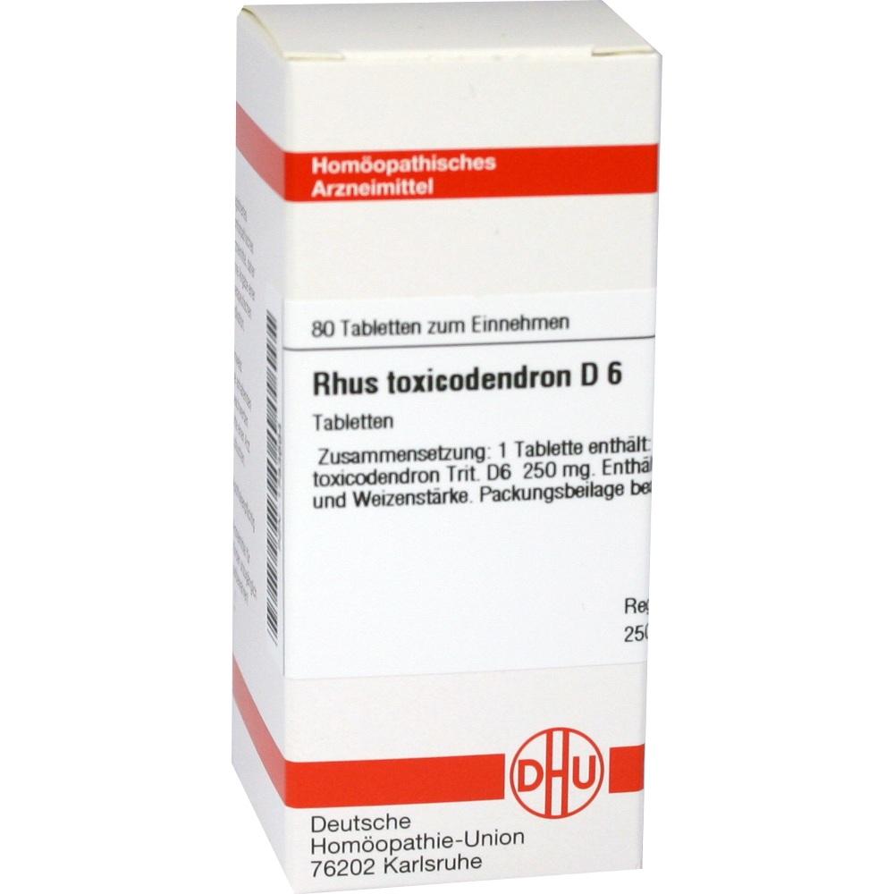Rhus Tox D 6 80 St DHU-Arzneimittel bei onfy.de kaufen 01783694