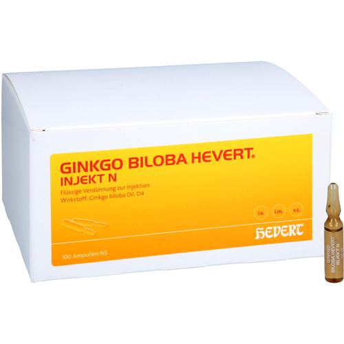 Ginkgo Biloba Hevert Injekt N 100x2 ml Hevert-Arzneimittel bei onfy.de kaufen 18092876