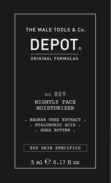 Depot No. 809 Nightly Face Moisturizer Nachtcreme 5 ml Depot bei onfy.de kaufen 8032274151371