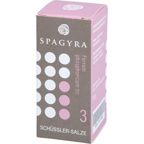 Schüssler 3 Ferrum Phosphoricum D12 10 g Spagyra bei onfy.de kaufen 18111852