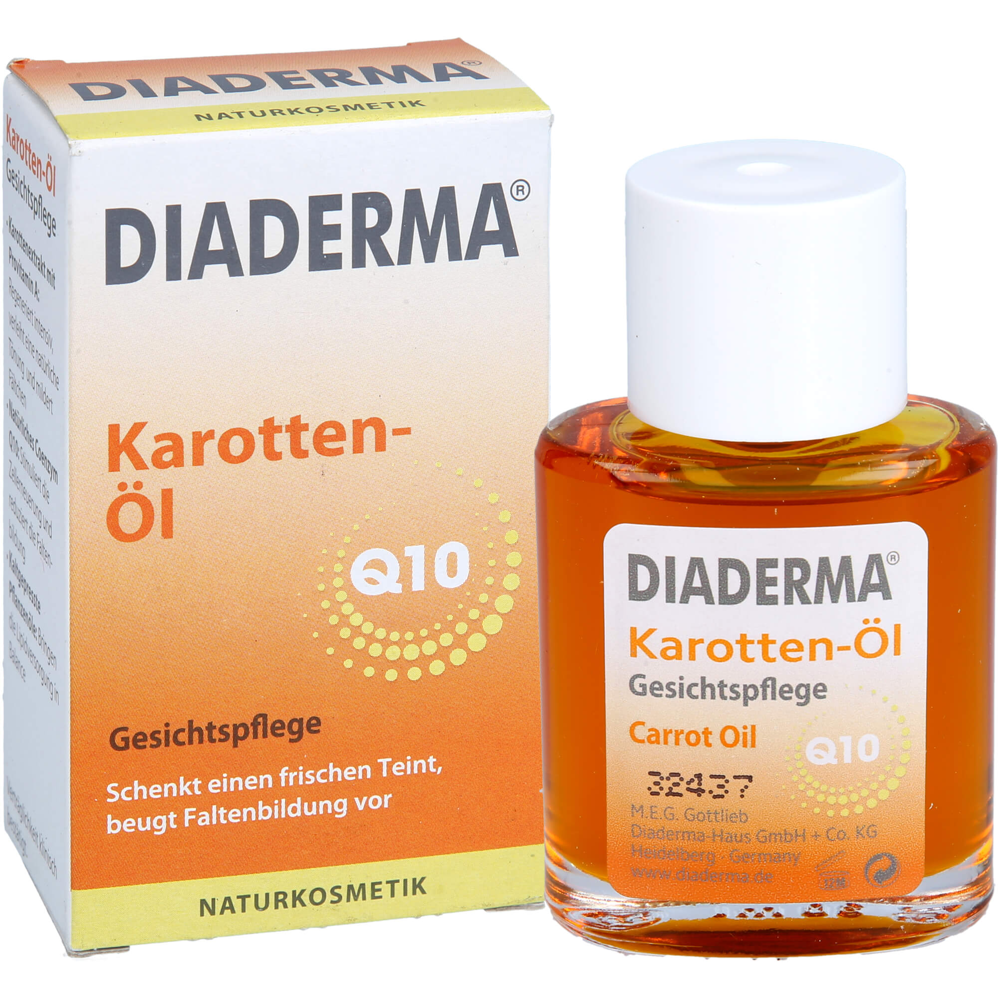 Diaderma Karotten-Öl Plus Q10 30 ml M.E.G.Gottlieb Diaderma-Haus bei onfy.de kaufen 18354419