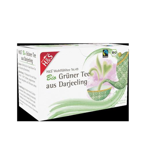 H&S Bio Grüner Tee aus Darjeeling 20x2 g H&S Tee - Gesellschaft bei onfy.de kaufen 17442512