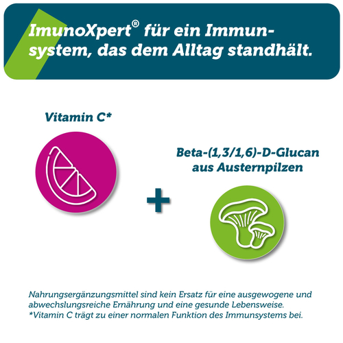 Imunoxpert Vit.c + Beta-Glucan 30 St Zentiva Pharma bei onfy.de kaufen 20368452