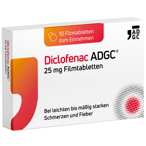 Diclofenac Adgc 25 mg Filmtabletten 10 St Zentiva Pharma bei onfy.de kaufen 19348970