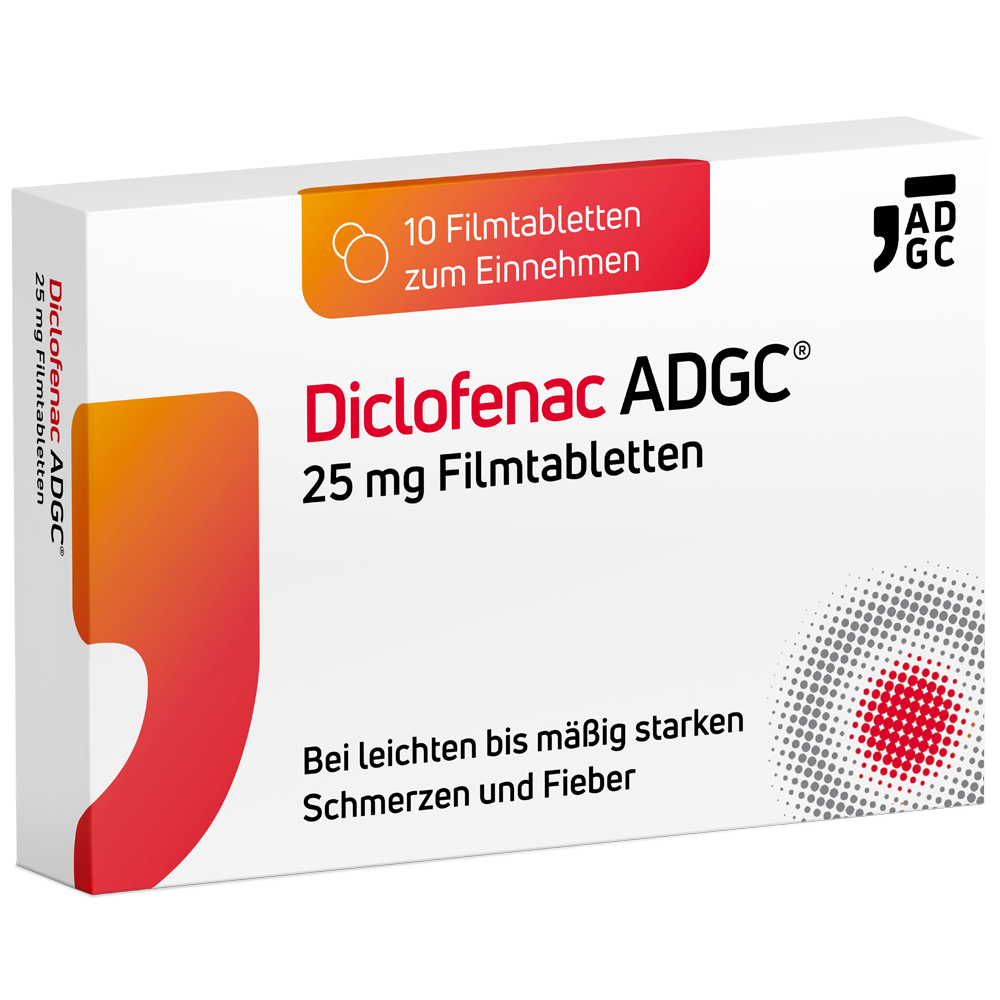 Diclofenac Adgc 25 mg Filmtabletten null