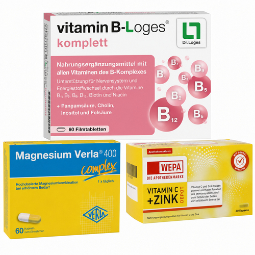 Müdigkeit: Vitamin B, Magnesium + C bei onfy.de kaufen 02000000000565