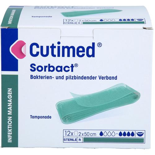 Cutimed Sorbact Tamponaden 2x50 cm 12 St Acti Medi bei onfy.de kaufen 19347315
