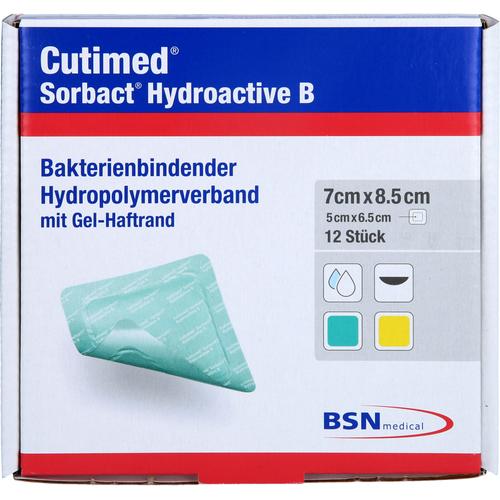 Cutimed Sorbact Hydroactive B Gel-V.7x8.5 cm Haft. 12 St kohlpharma bei onfy.de kaufen 19665908