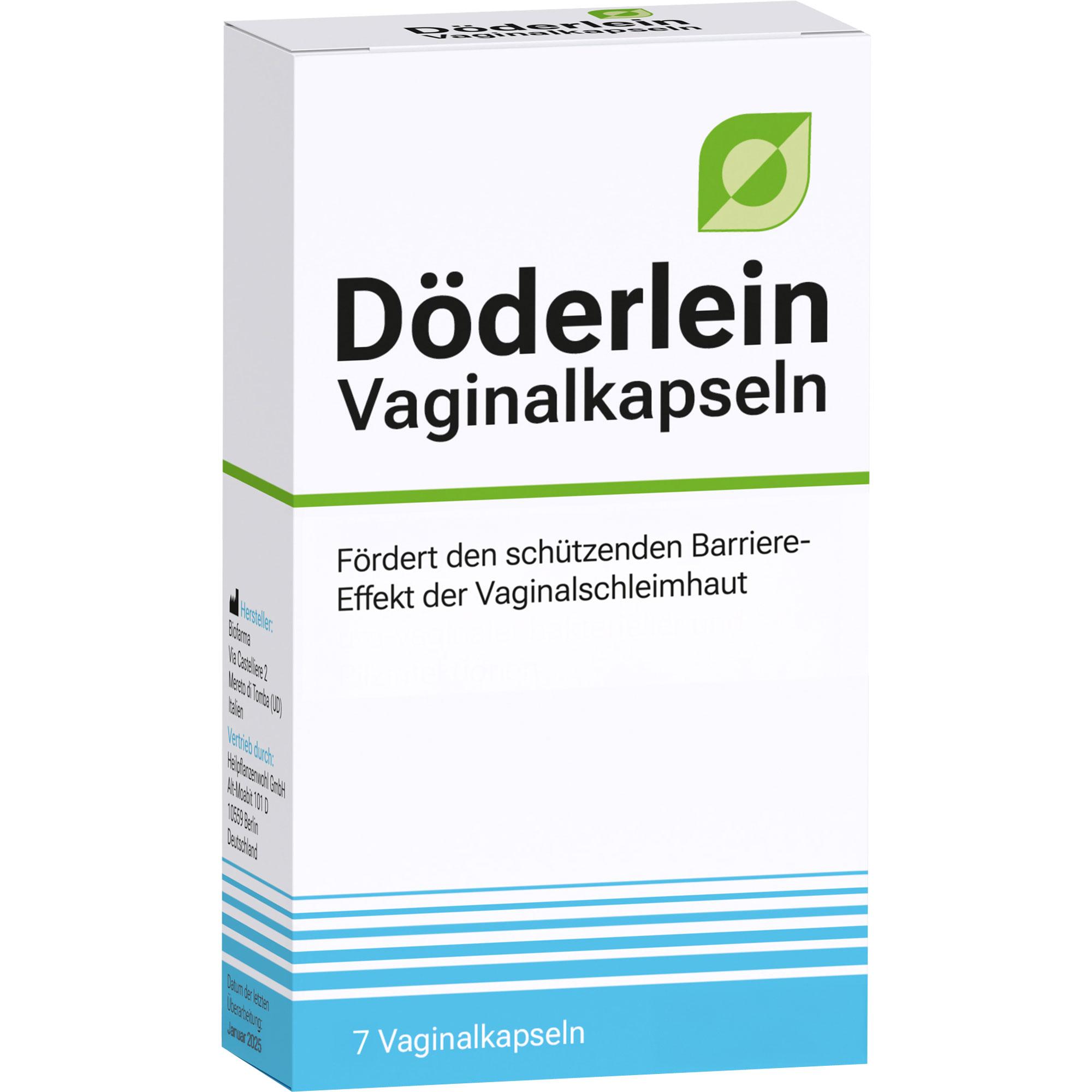 Döderlein Vaginalkapseln mit Milchsäurebakterien 7 St Heilpflanzenwohl bei onfy.de kaufen 19296380