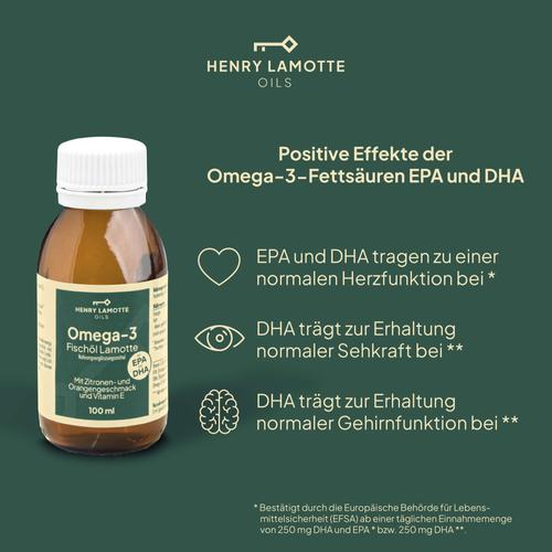 Omega-3 Fischöl Lamotte 100 ml HENRY LAMOTTE OILS GMB bei onfy.de kaufen 11872370